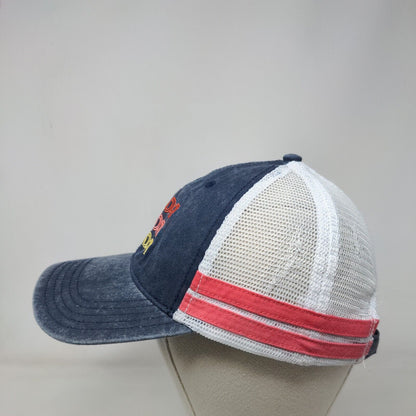 Florida Strapback Mesh Back Trucker Hat Blue OSFM Embroidered Home Free