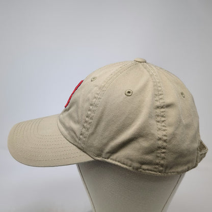American Needle Boston Red Sox MLB Baseball Cap Hat Beige Red Blue OS Strapback