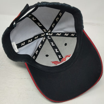 Minelab Baseball Cap Black One Size Patterned Brim Embroidered Adjustable Hat