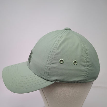 Adidas Baseball Cap Green OSFM AEROREADY Nylon Performance Adjustable Hat Logo