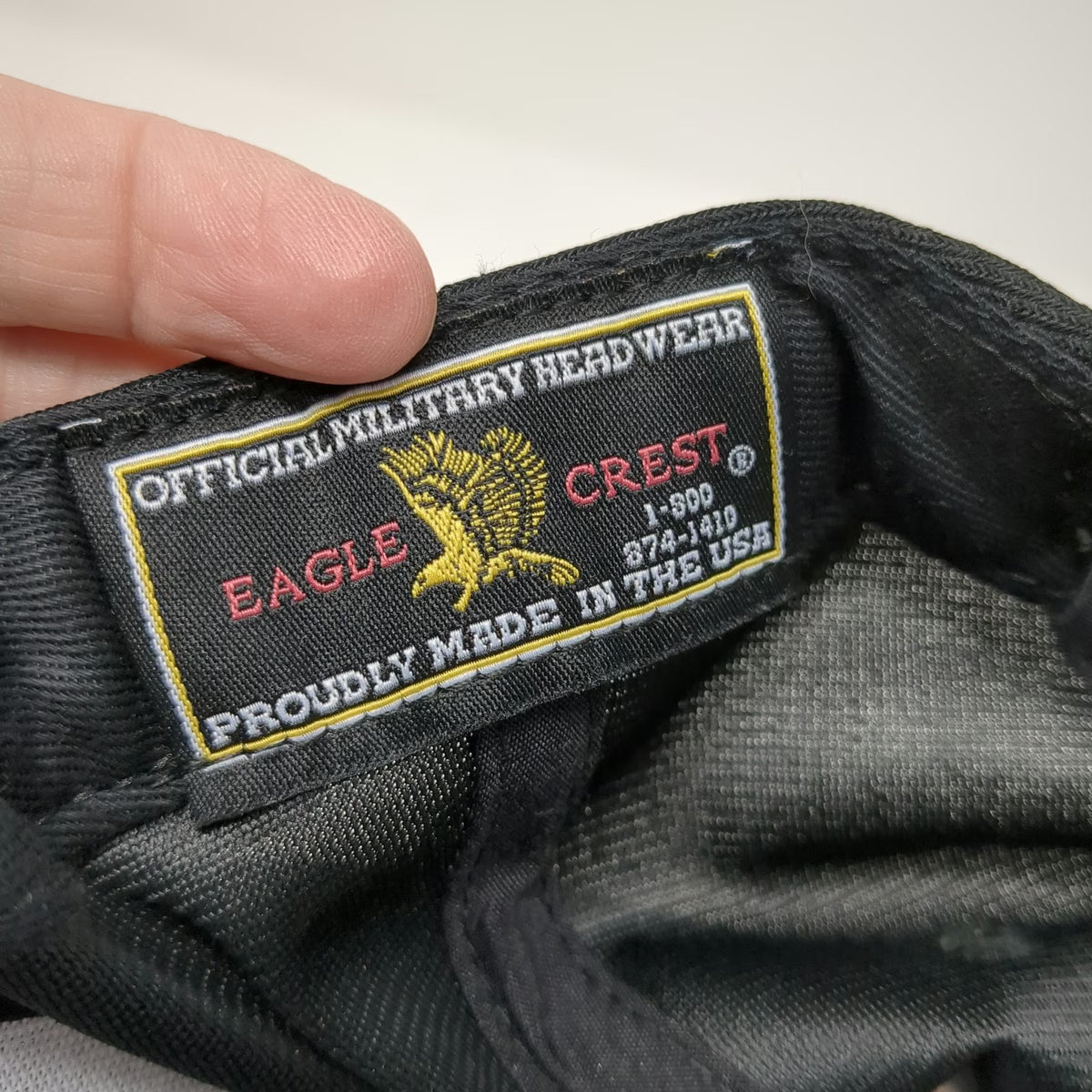 Eagle Crest Snapback Black One Size US Army Great Seal Patch Mesh Baseball Hat