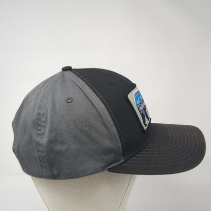 Yellowstone Bear Snapback Hat Black One Size Adjustable Richardson
