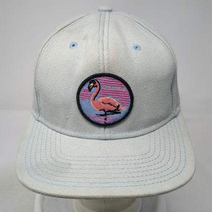 Trown Outdoor Flamingo Patch Baseball Cap Blue One Size Slideback Sunset Hat