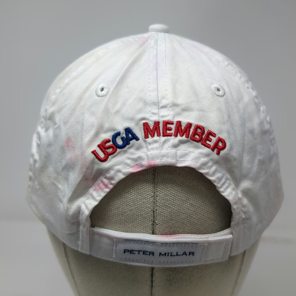 Peter Millar USGA Member 126th U.S. Open Golf Baseball Cap Hat White One Size