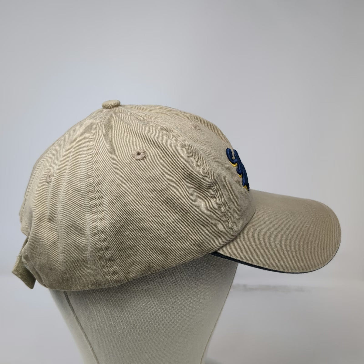Cap America Sea Striker Bill Fisher Beige One Size Baseball Cap Hat Strapback