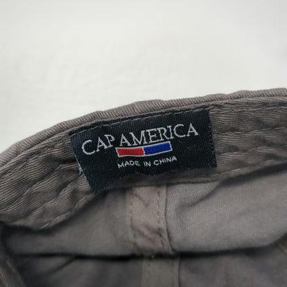 Cap America Baseball Cap Gray One Size RLA Insurance Slideback Adjustable hat