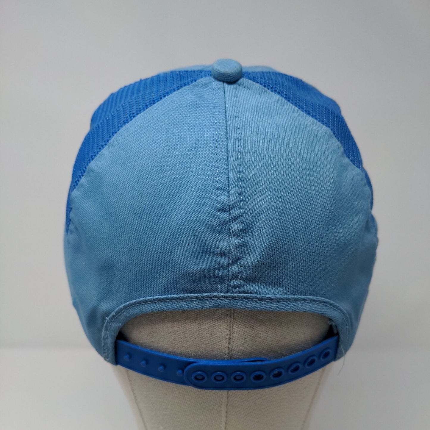 Union Pacific Snapback Hat Blue OSFA Adjustable Embroidered Breathable Mesh