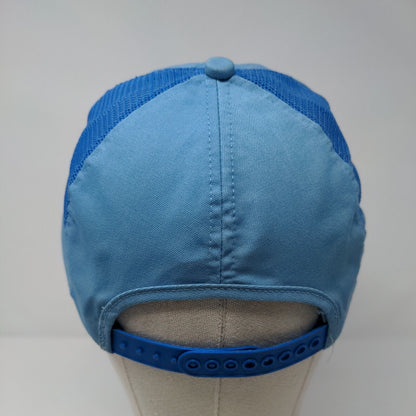 Union Pacific Snapback Hat Blue OSFA Adjustable Embroidered Breathable Mesh