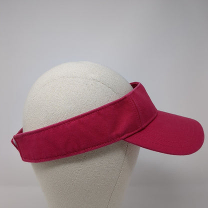 Tropical Trends Dpc Strapback Sun Visor Hat Pink One Size Adjustable