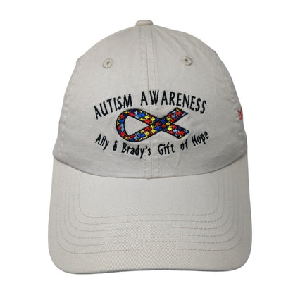 Autism Awareness Ally & Brady's Gift of Hope Slideback Hat Tan OS Port & Company