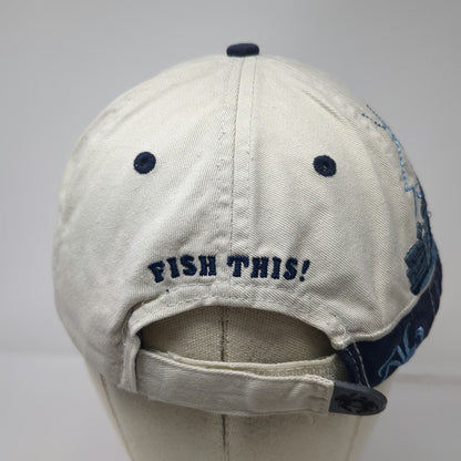 Deadliest Catch Baseball Cap Beige One Size Alaska Crab Ship Fish This Hat
