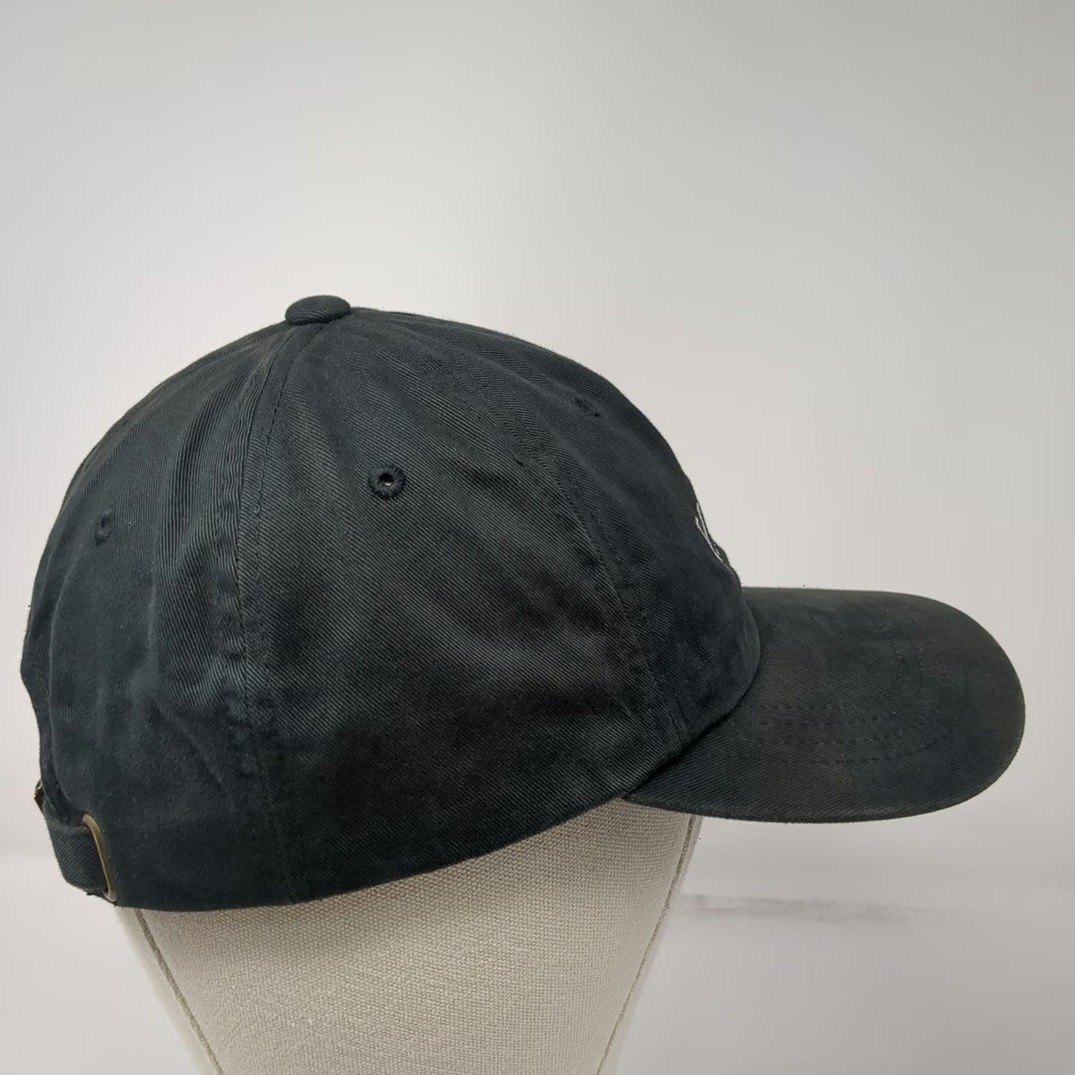 Welcome Skateboards Baseball Cap Black One Size WELCOME Embroidery Slideback Hat