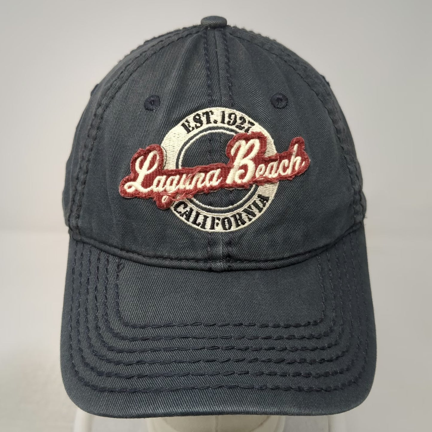 Ouray Sportswear Gray Baseball Cap One Size Laguna Beach California Est 1927 Hat
