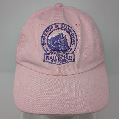 Durango and Silverton Narrow Gauge Railroad & Museum Baseball Cap Pink One Size
