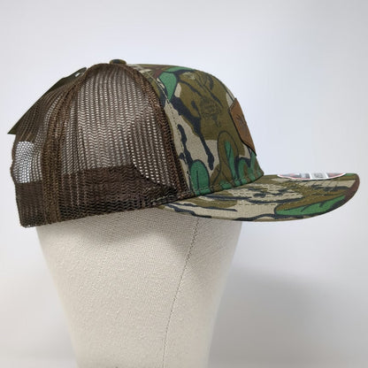 Paramount Trucker Hat Green One Size Mossy Oak Camo NWTF Turkey 50 Anniversary