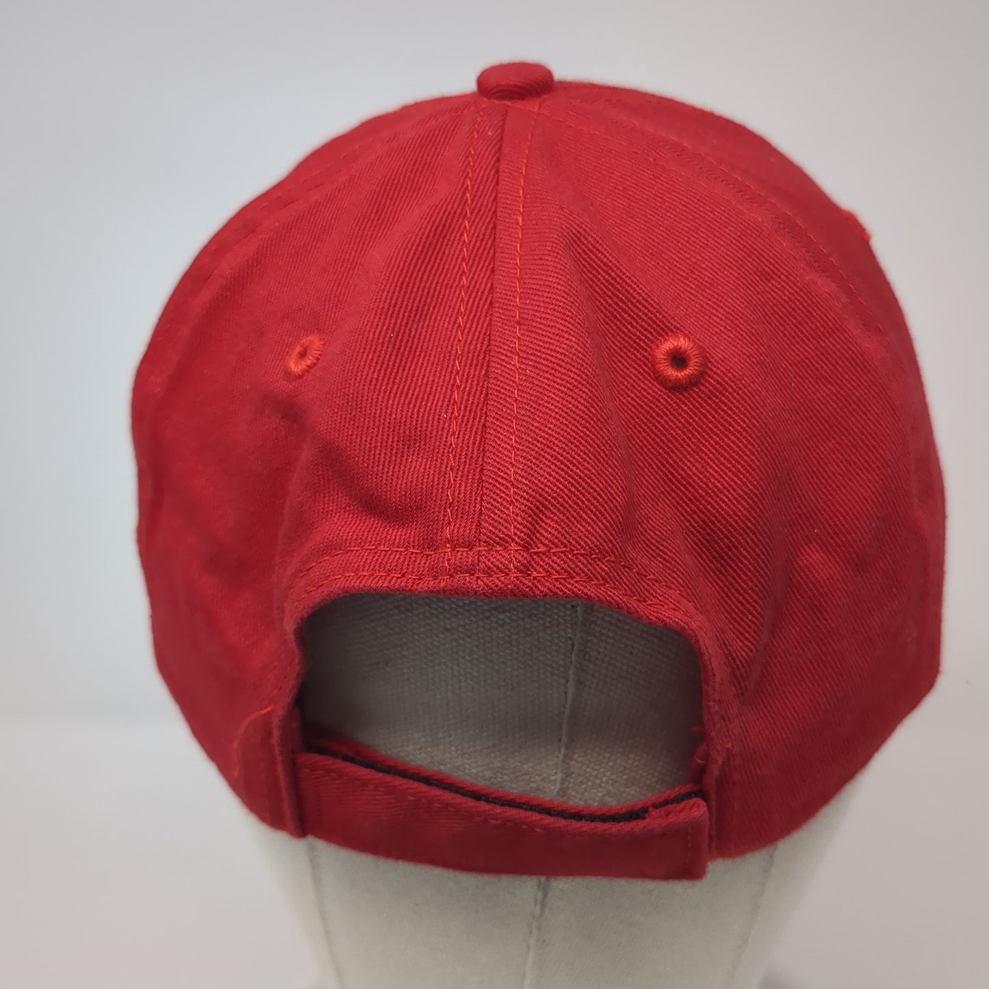 Mountain West Football Strapback Hat Red One Size Embroidered Richardson