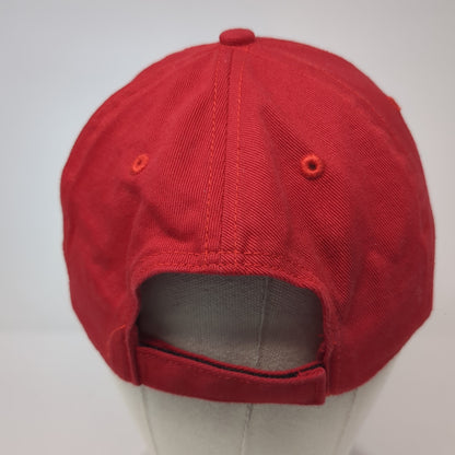 Mountain West Football Strapback Hat Red One Size Embroidered Richardson