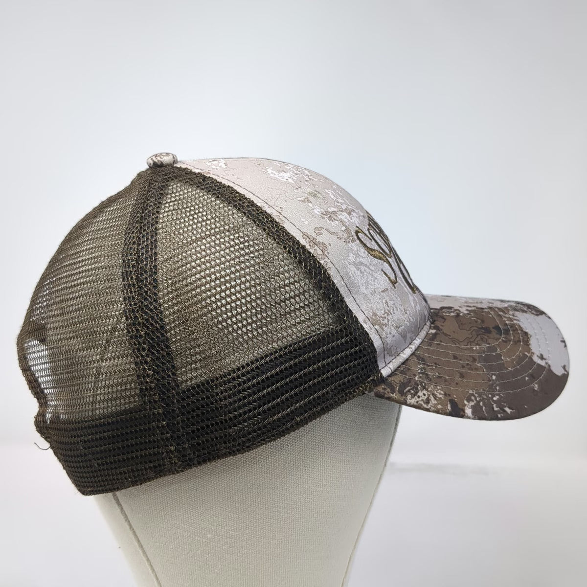 Scheels Outfitters Trucker Hat Brown One Size Camo Mesh Snapback Outdoor Cap