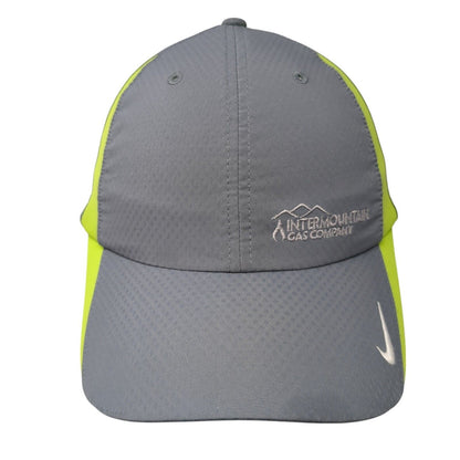 Intermountain Gas Company Strapback Golf Hat Gray OS Adjustable Embroidered Nike