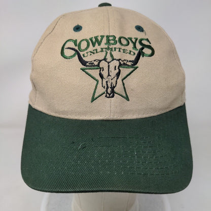 Cowboys Unlimited Fitted Hat Multicolor OSFA Embroidered 6 Panel Toppers