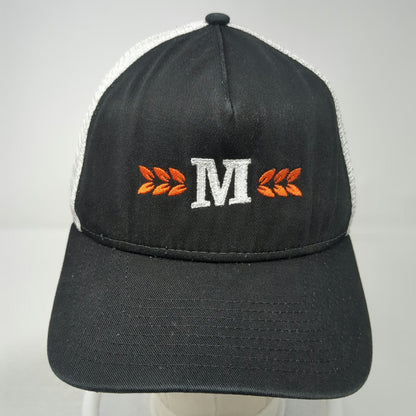 New Era Trucker Hat Black One Size Montco Makers M Logo Mesh Snapback 9FORTY