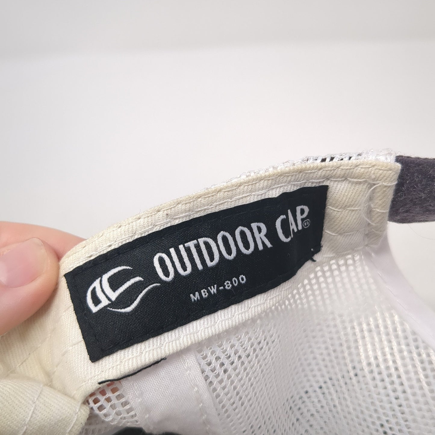 Evans Pipe & Steel Co Strapback Trucker Hat Gray One Size Mesh Back