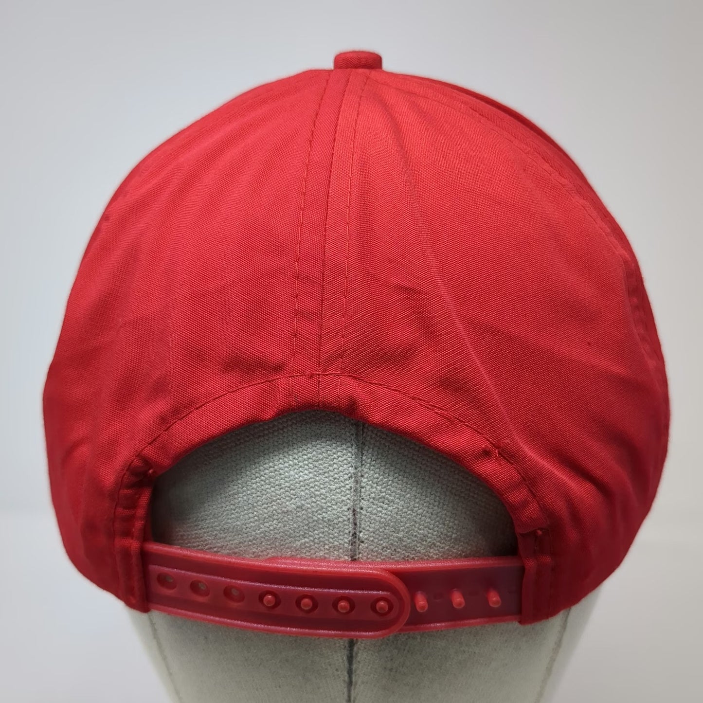 Martec International 5 Panel Red Hat One Size Rope Snapback Graphic Logo Cap