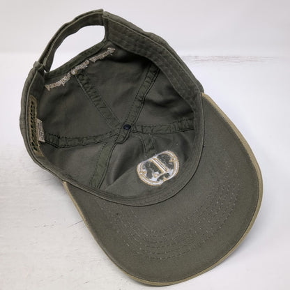 Bretmor Baseball Cap Green One Size Leupold Logo Optics Authority Strapback Hat