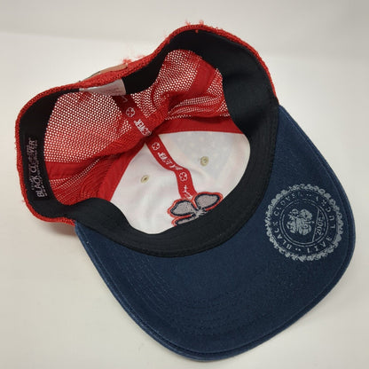 Black Clover Live Lucky Fitted Mesh Back Trucker Hat Multi One Size