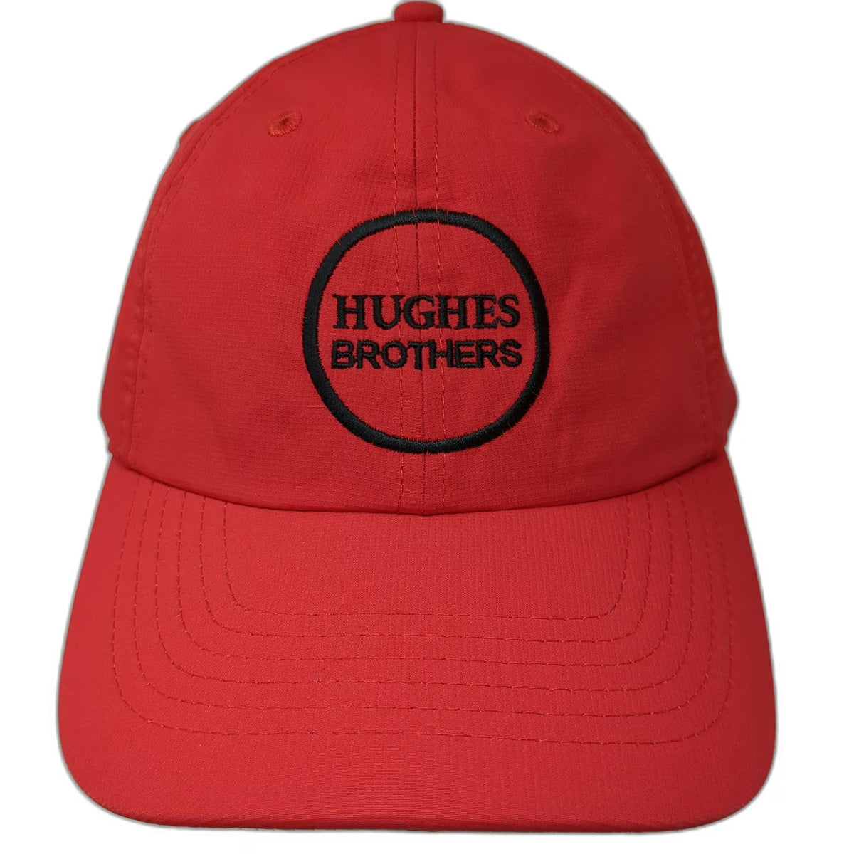 Imperial Baseball Cap Red One Size Hughes Brothers Recycled Polyester Gray Hat
