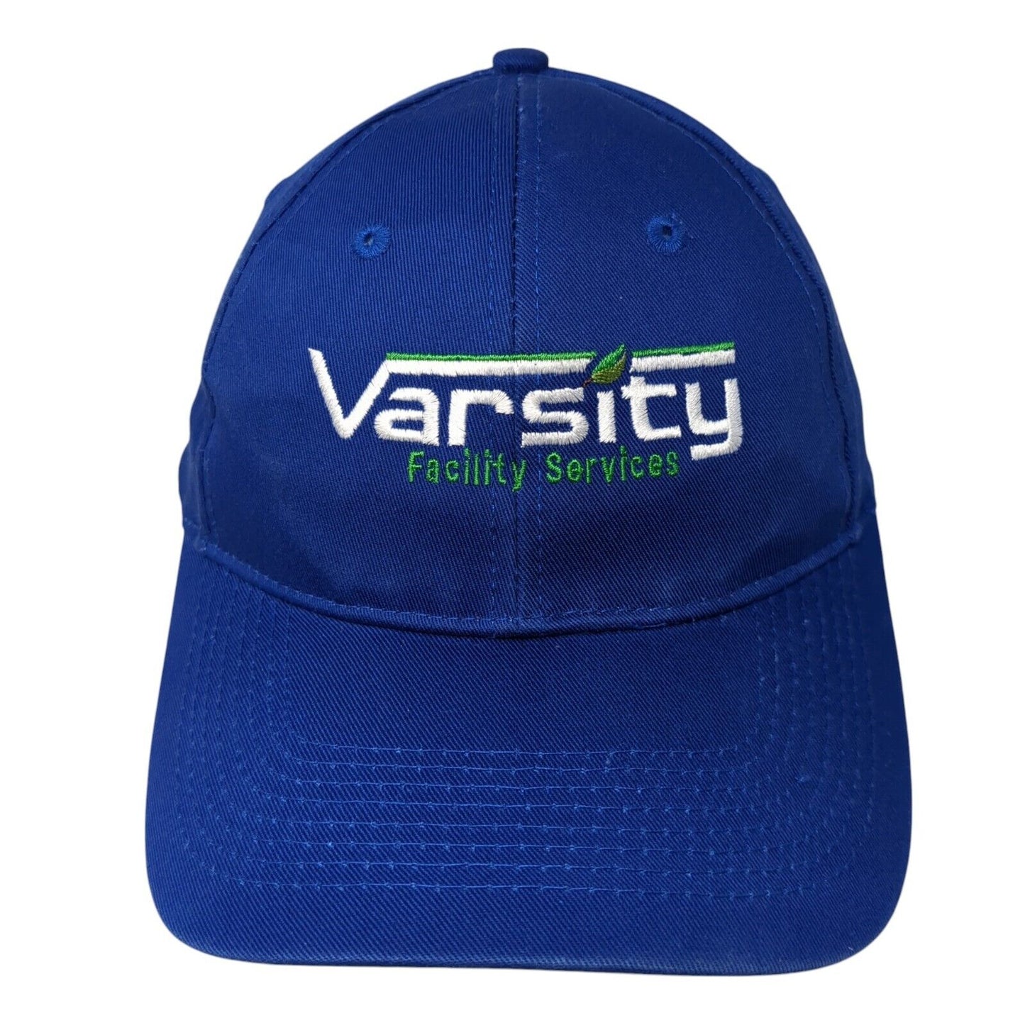 Varsity Facility Services Strapback Hat Blue One Size Port & Company