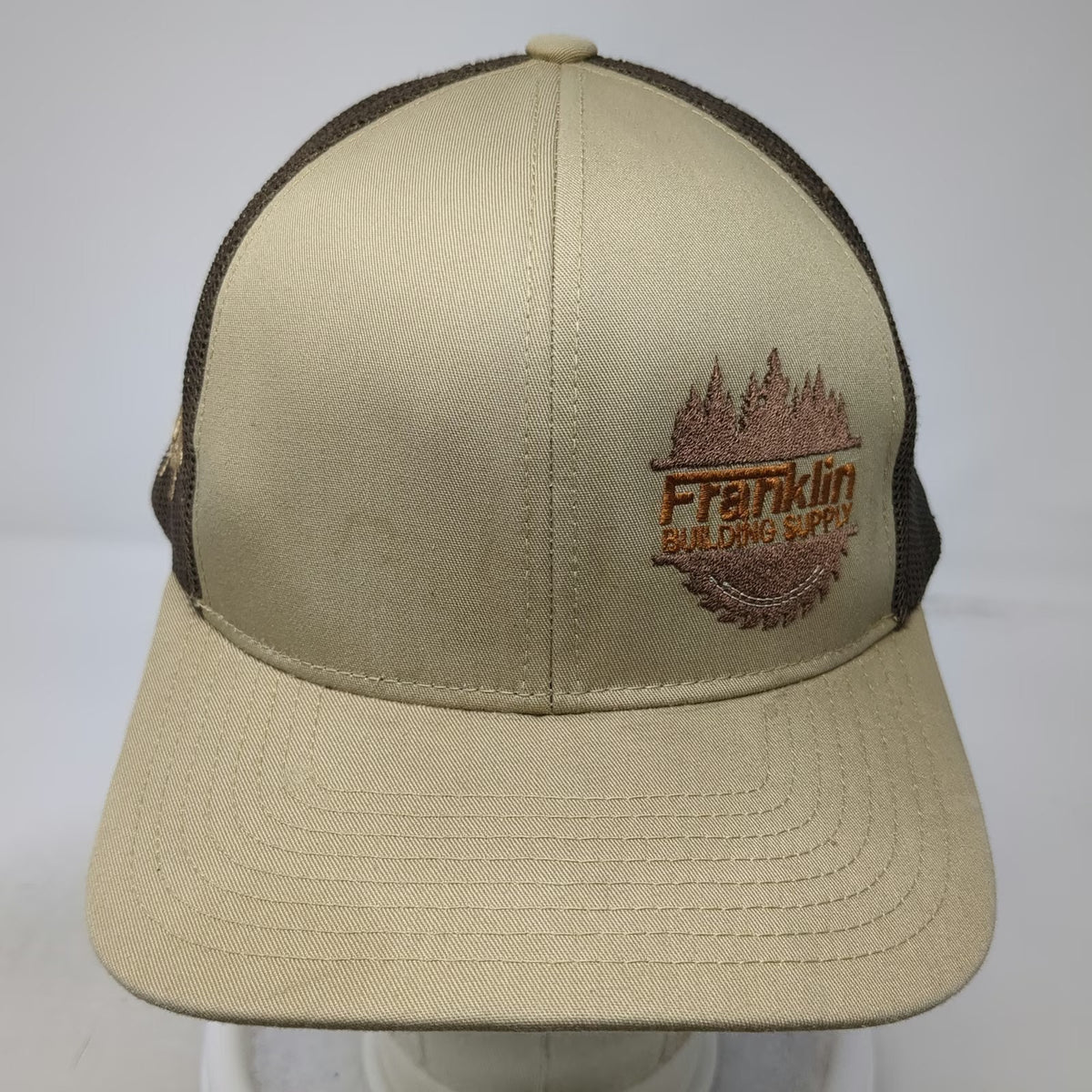 Pacific Headwear Trucker Hat Brown One Size Franklin Building Supply 208 Idaho