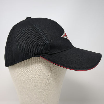 Surfware Baseball Cap Black One Size Maui Hawaii Diamond Logo Red Trim Hat