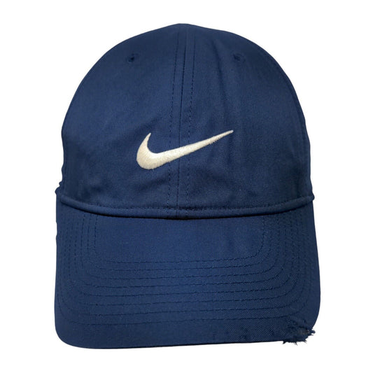 Nike Legacy 91 Slideback Golf Hat Blue OSFM Embroidered Swoosh Dri-Fit