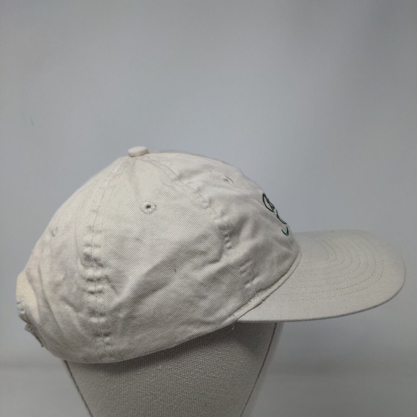 Corner Market Strapback Hat Tan One Size Embroidered Port & Company