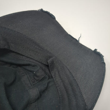 Unbranded Strapback Cadet Army Hat Black One Size Rhinestone Bling