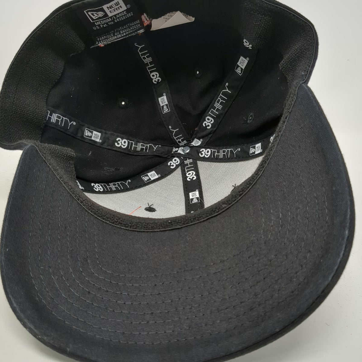New Era Baseball Cap Black L Knight Transportation Stretch Fit Embroidered Hat