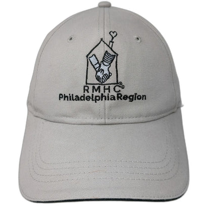 Cap America Baseball Cap Gray One Size RMHC Philadelphia Region Strapback Hat