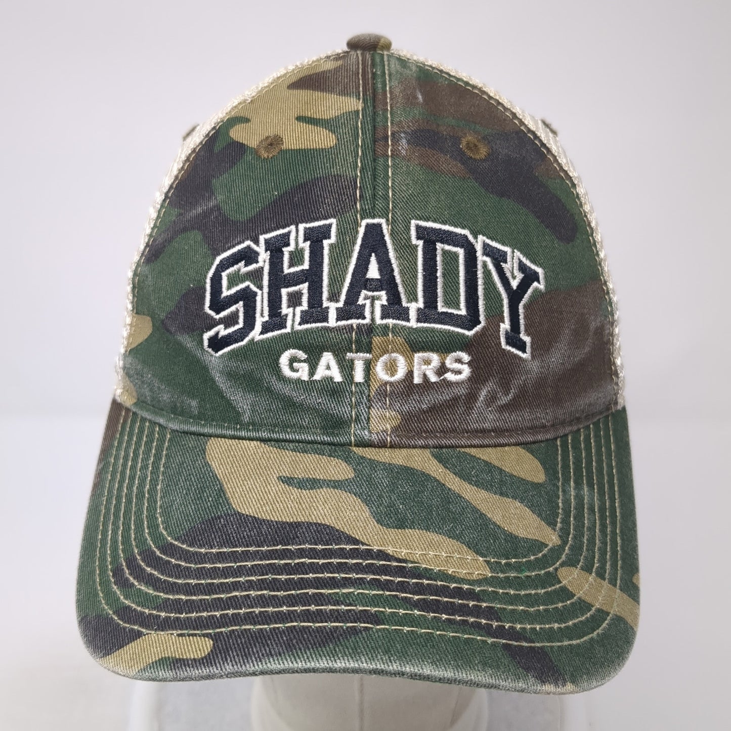 Shady Gators Trucker Hat Multicolor One Size Adjustable Mesh Back Legacy