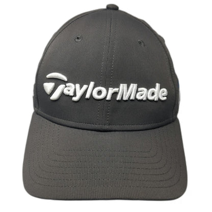TaylorMade Baseball Cap Gray One Size Golf M3 TP5 Performance Strapback Hat