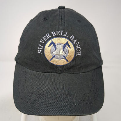 Alternative Apparel Baseball Cap Black One Size Silver Bell Ranch Hat Slideback