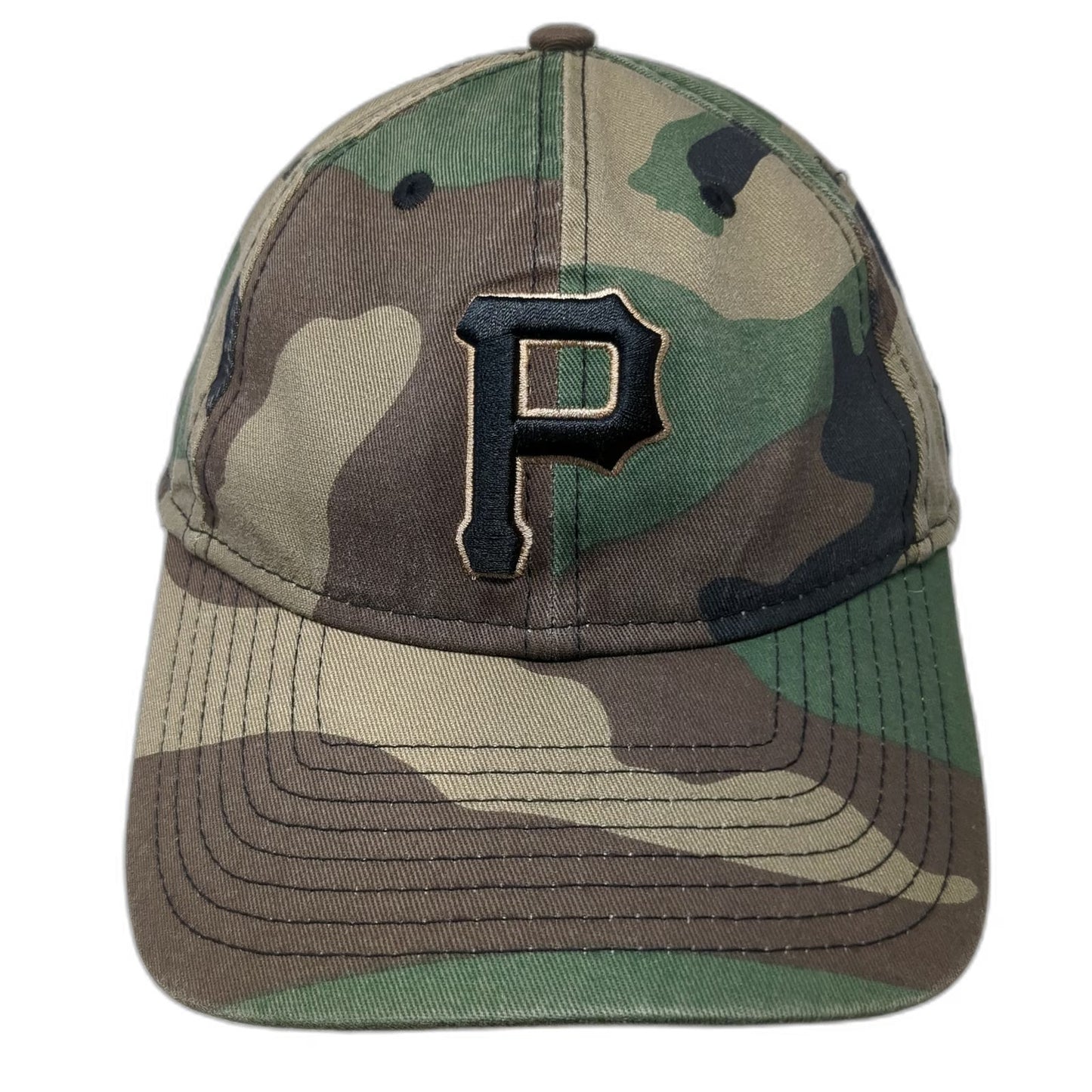 Pittsburgh Pirates MLB New Era Baseball Cap Green Camo One Size 9TWENTY Hat