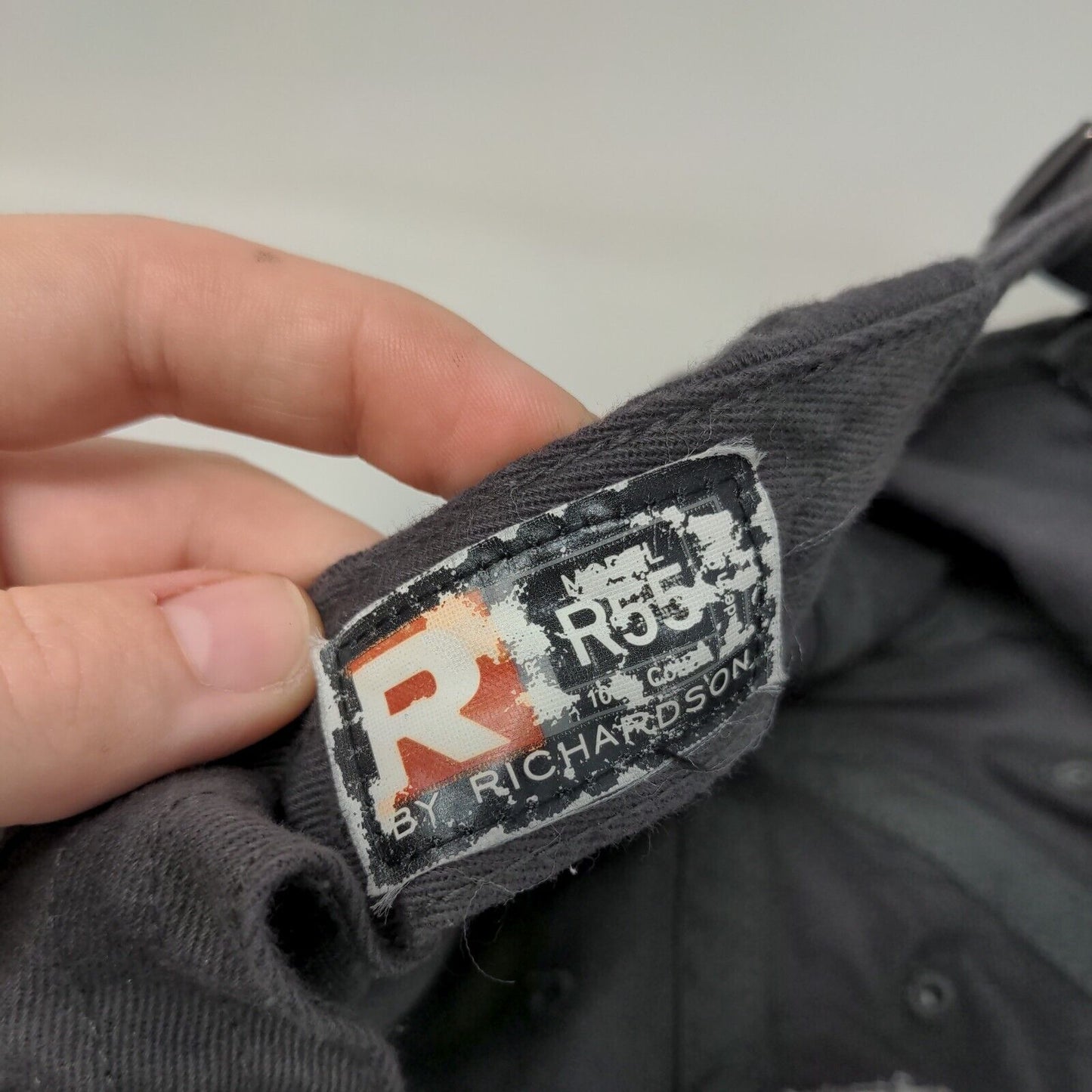 United By Safety Slideback Hat Gray One Size Embroidered Richardson