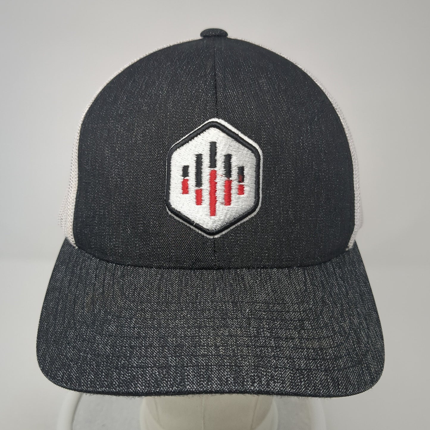 Perform24 Snapback Trucker Hat Black One Size Mesh Back Adjustable