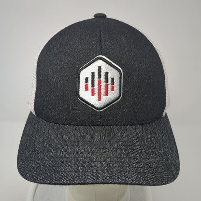 Perform24 Snapback Trucker Hat Black One Size Mesh Back Adjustable