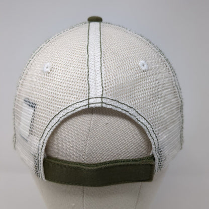 Race To Robie Creek Strapback Trucker Hat Brown One Size Mesh Back District