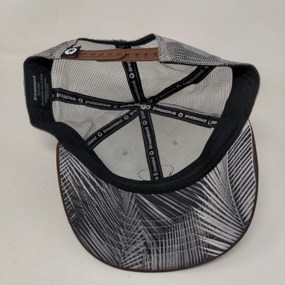 Dreamland Snapback Mesh Back Trucker Hat Multicolor One Size Palm Tree