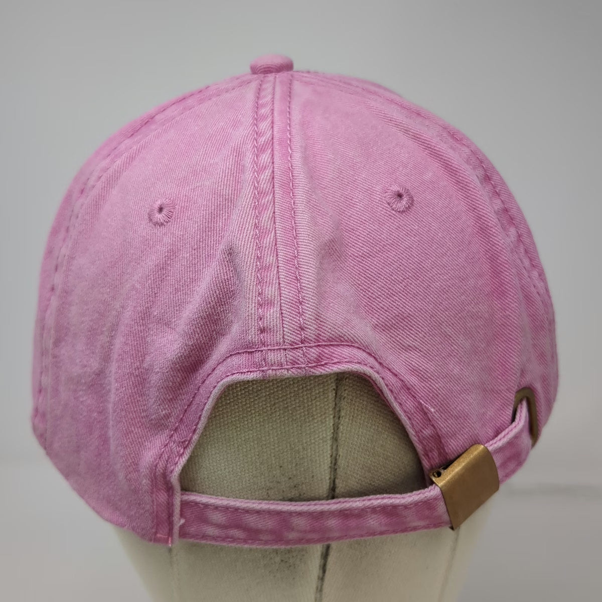 Buyers Products Company Pink One Size Baseball Cap Hat Cotton Slideback Dog Logo