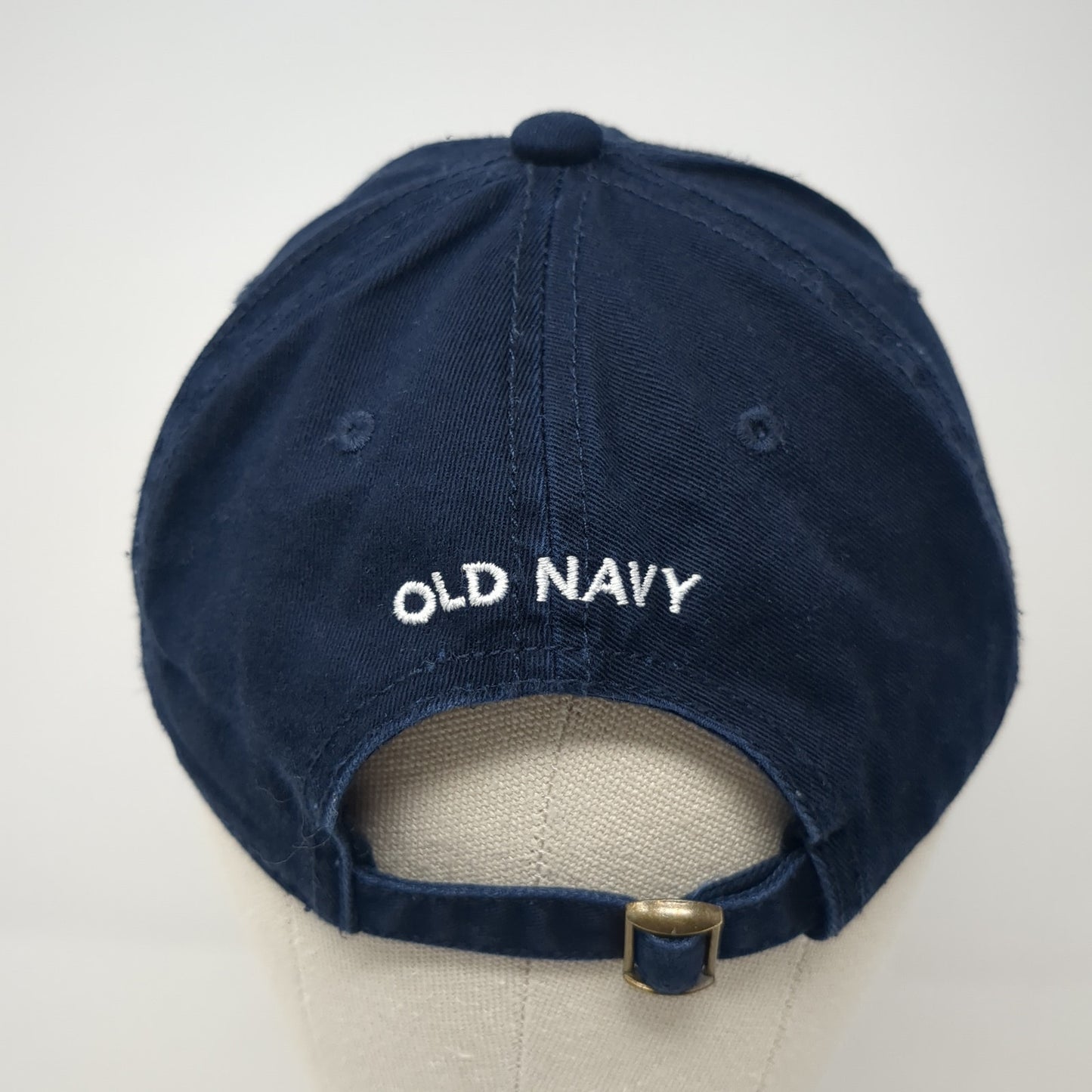 USA Slideback Hat Blue One Size Adjustable Embroidered Old Navy Outdoor