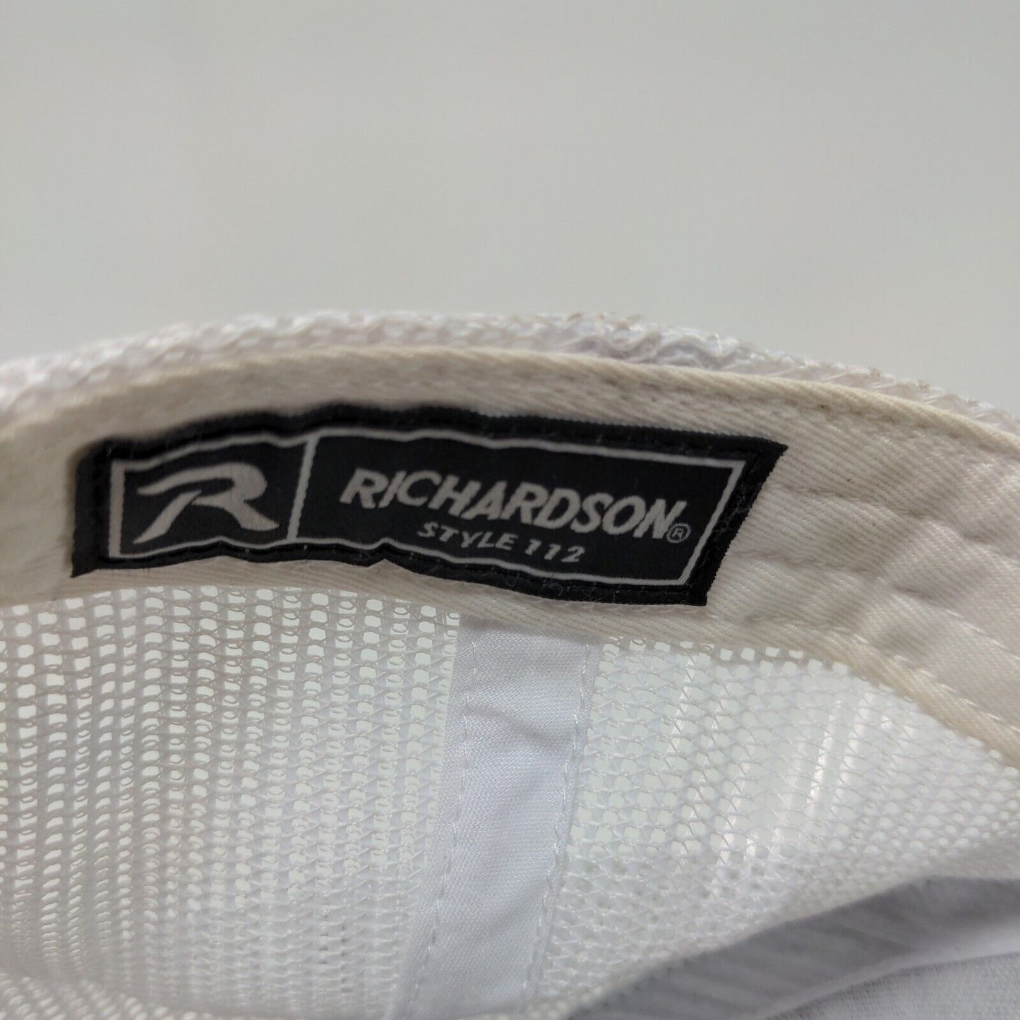 Richardson Men's Snapback Mesh Back Hat Black C&C Express Embroidered Logo